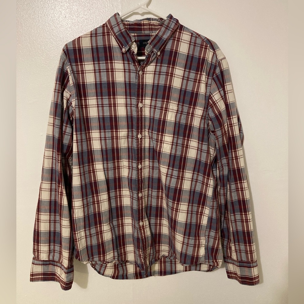 J. Crew button-down long sleeve shirt